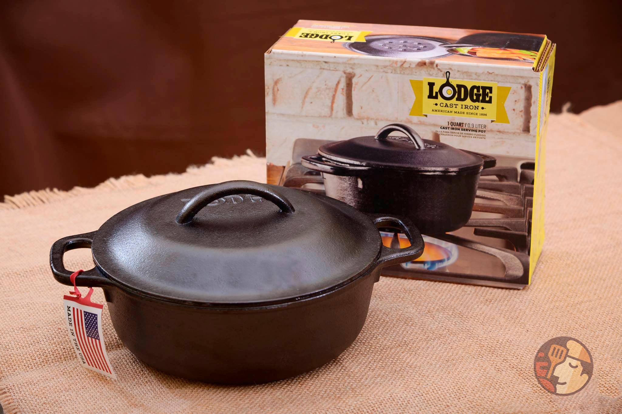 Nồi gang lodge 21.5 cm - dung tích 1.9 lít