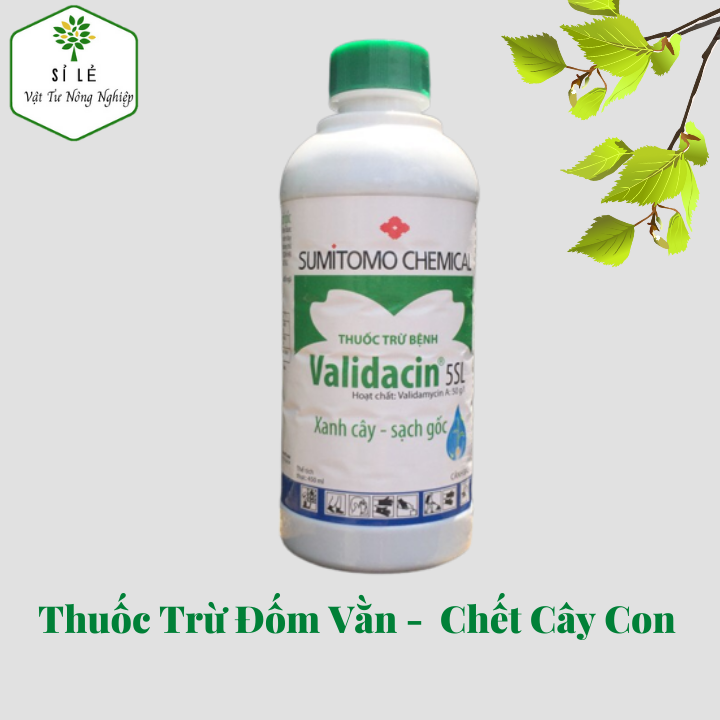 Thuốc trừ Mốc Hồng, Đốm Vằn Validacin 450ml