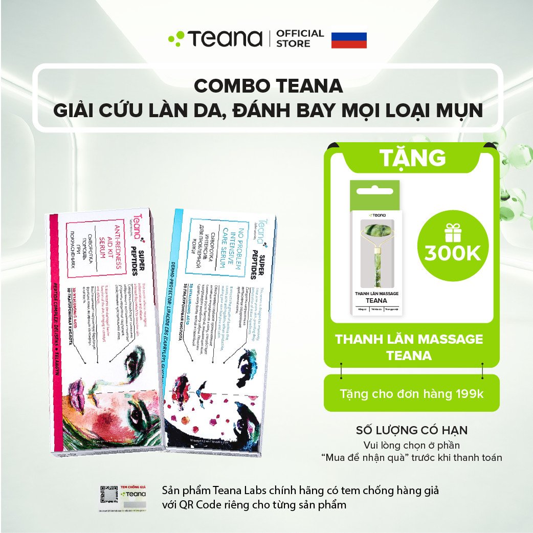 Combo Teana giải cứu làn da, đánh bay mọi loại mụn