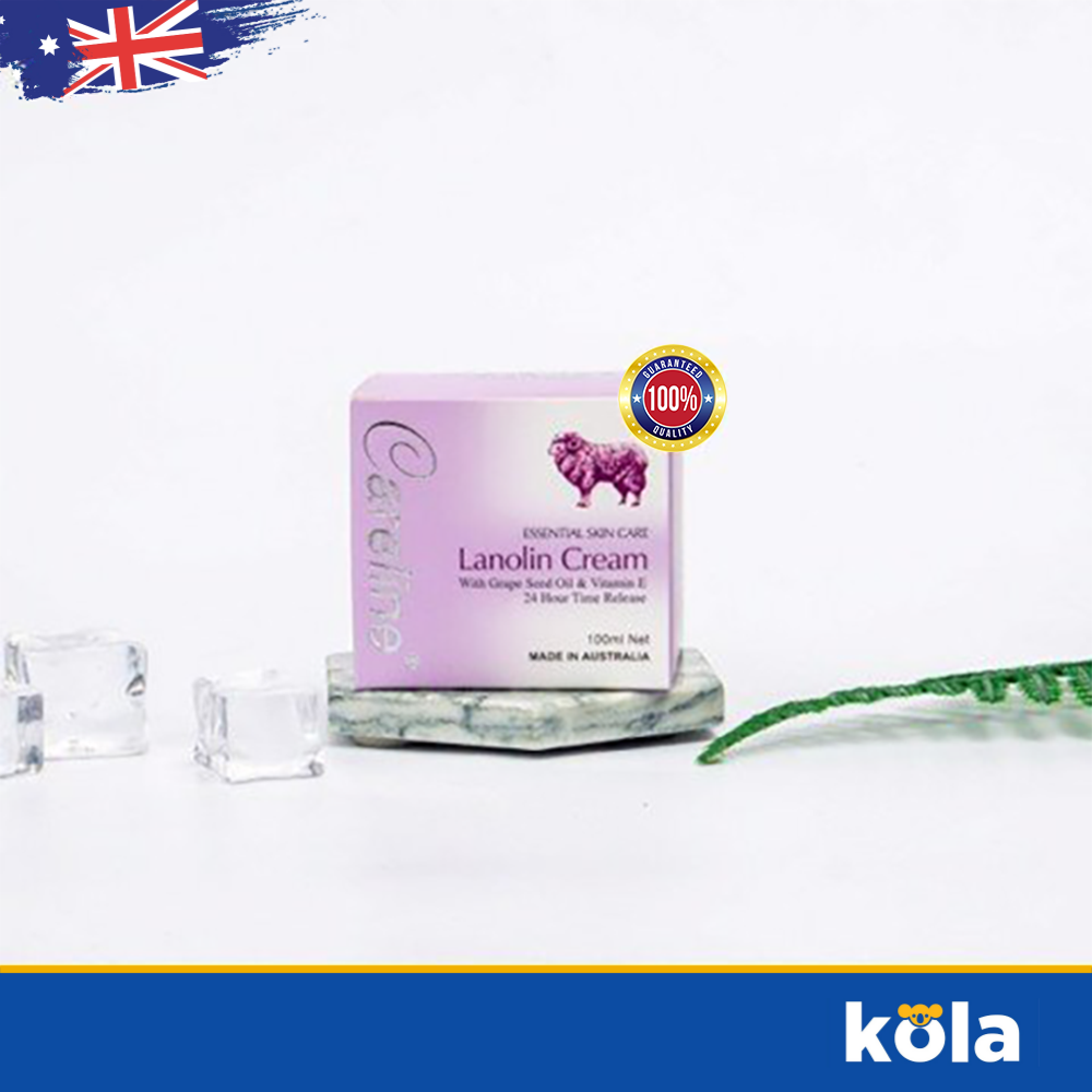 Kem dưỡng Mỡ cừu Careline Lanolin Cream 100ml (LZD2)