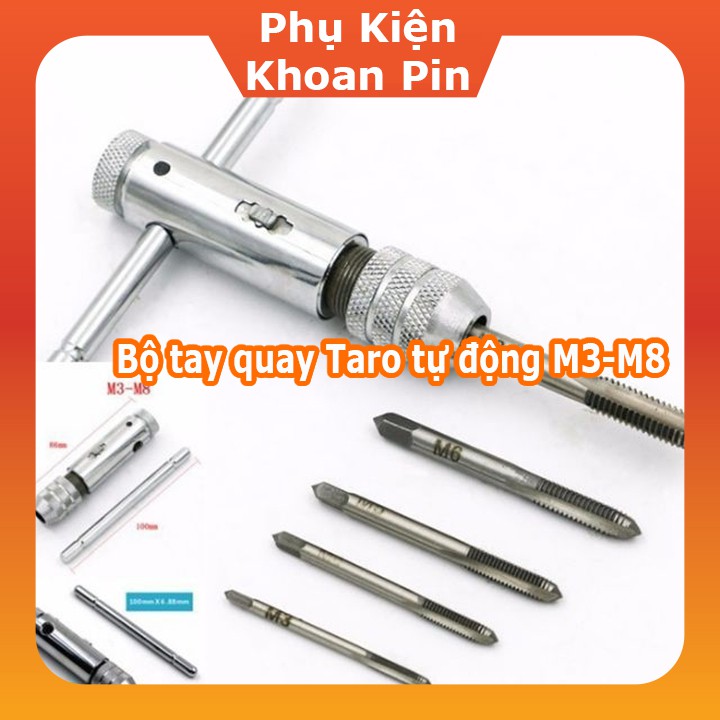 Pkkp bộ tay quay taro tự động m3-m8