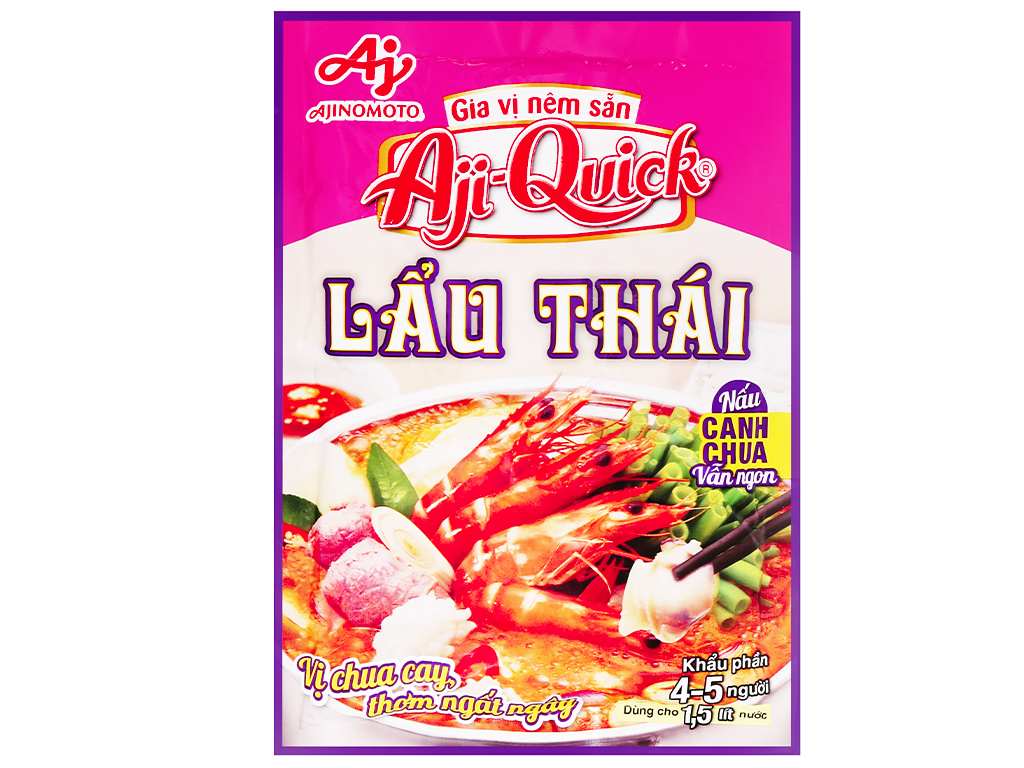 Gói Gia Vị Nêm Sẵn Lẩu Thái Aji - Quick Gói 55g