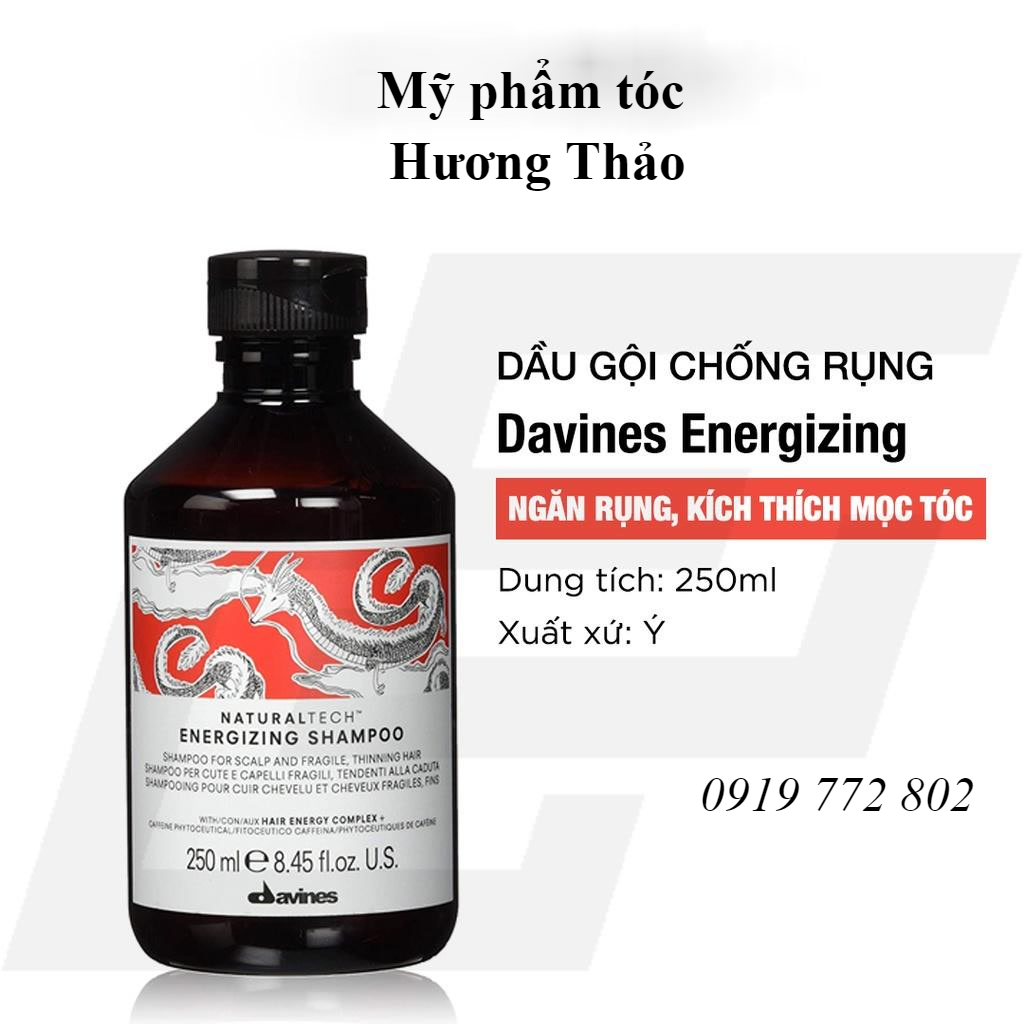 Dầu Gội Chống Rụng Tóc Davines Energizing Shampoo 250ml