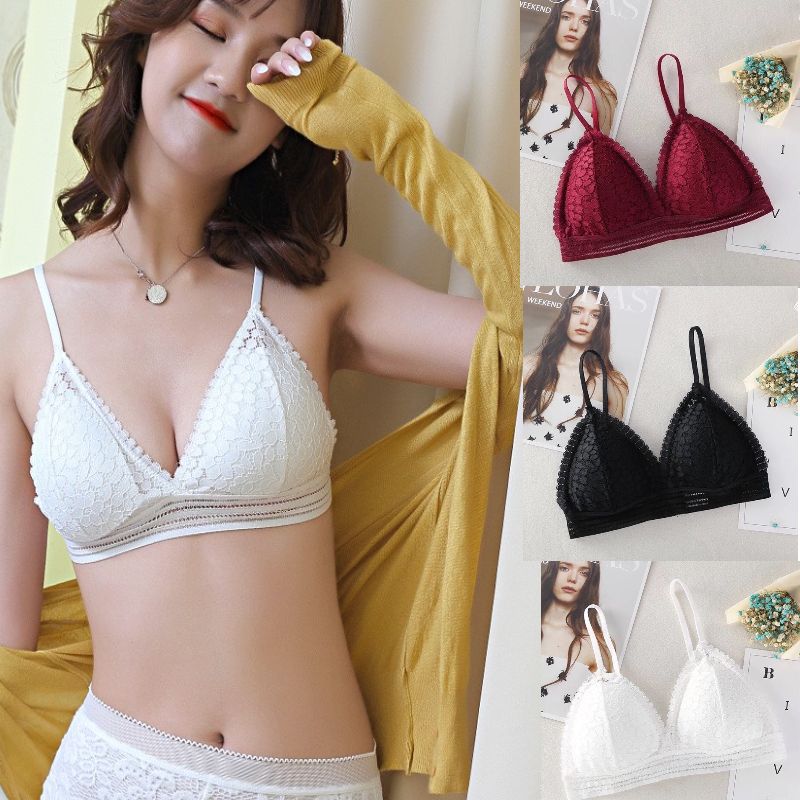 Áo Bra Ren Hoa Mút Mỏng Siêu Gợi Cảm - Mặc Cực Kỳ Thoải Mái - King King