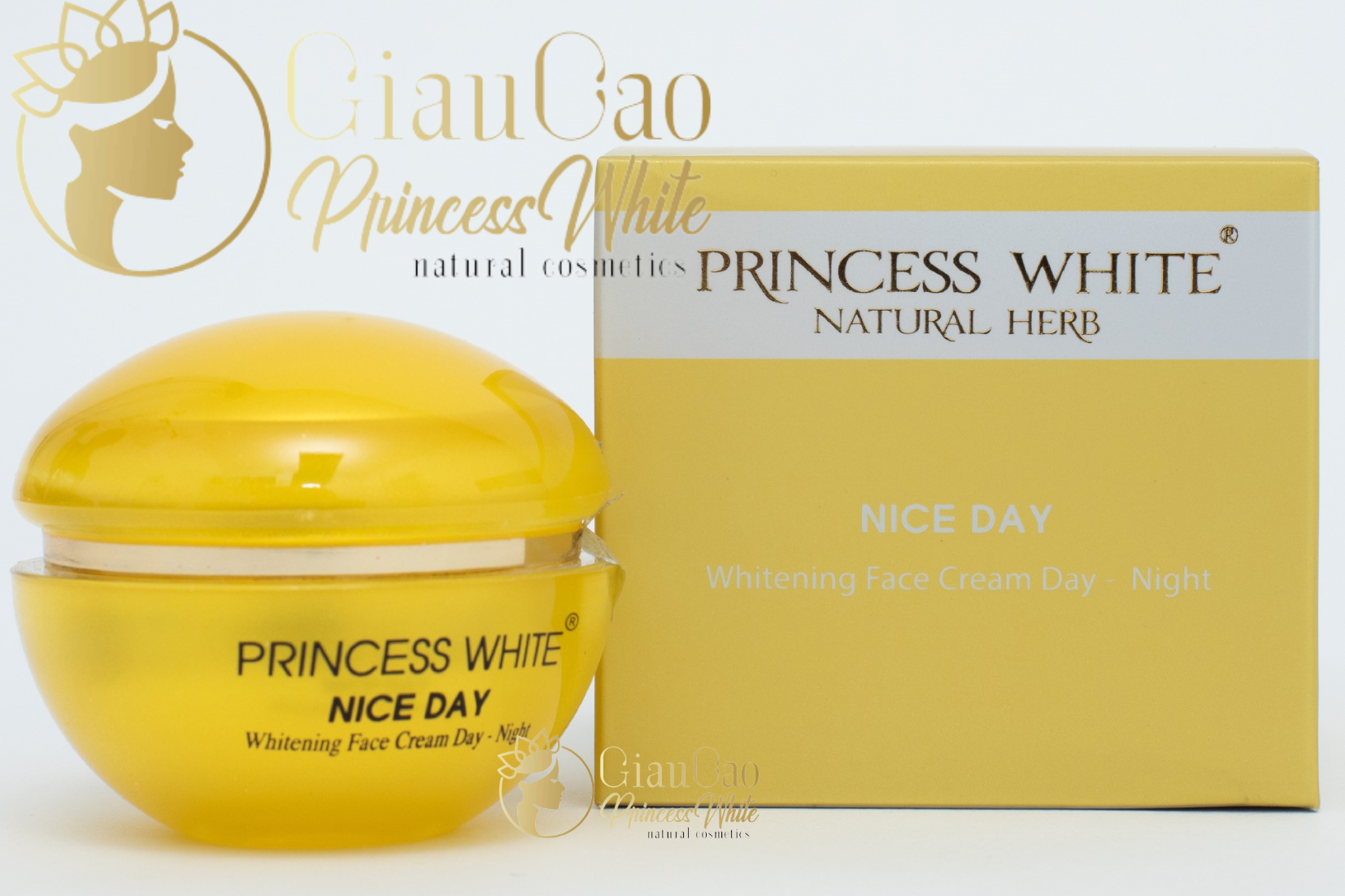 Kem dưỡng trắng da mặt NICE DAY - PRINCESS WHITE HỘP 22G