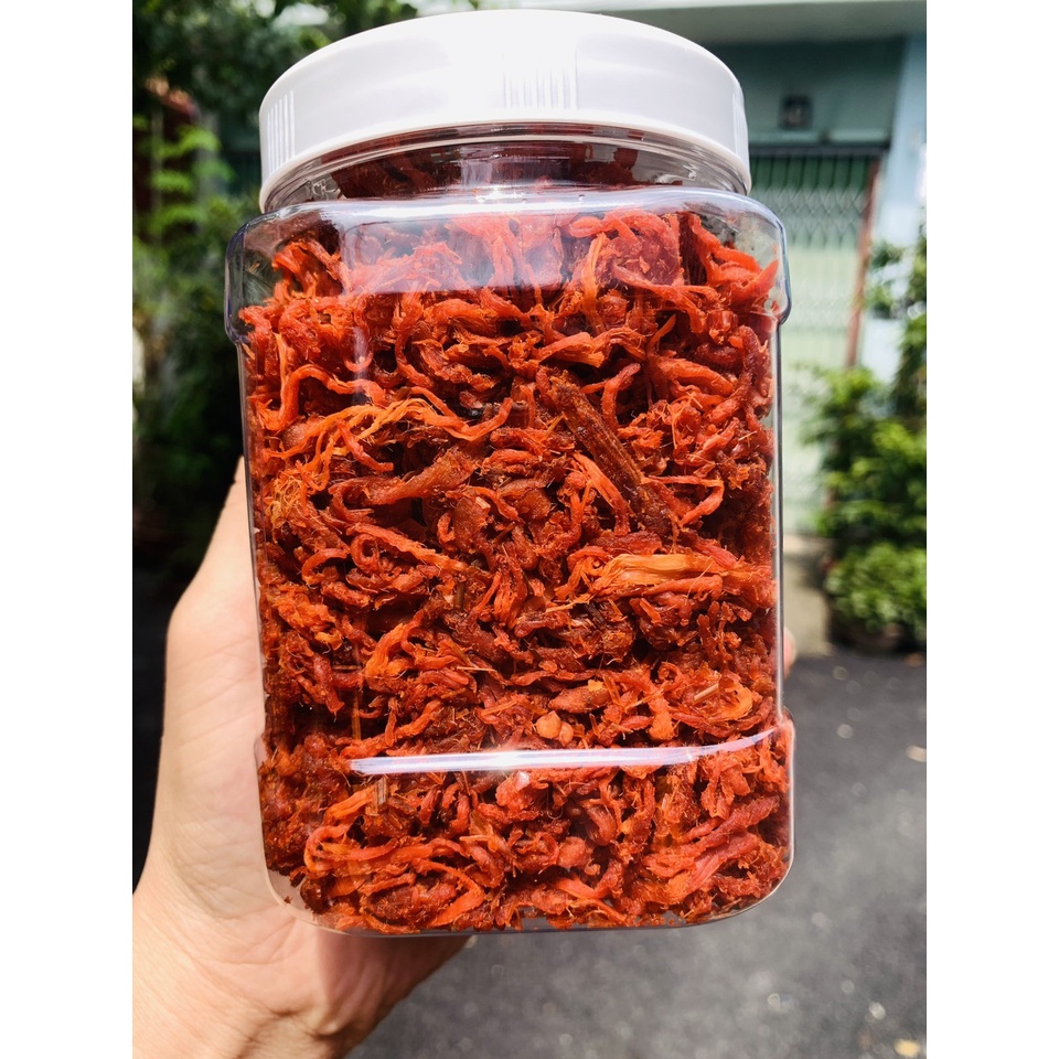 Khô bò sợi loại ngon, hũ pet 500gr
