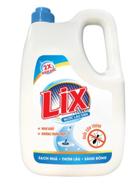Nước lau sàn lix đuổi côn trùng 4l