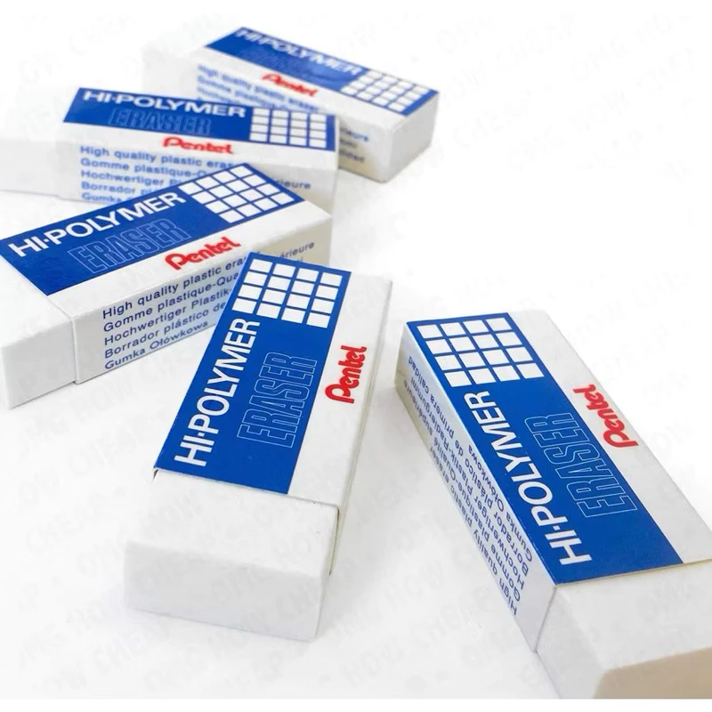 COMBO 02 CỤC GÔM TẨY VIẾT CHÌ PENTEL ZEH05 - LOẠI VỪA CHÍNH HÃNG, GÔM CAO CẤP CHO HỌC SINH VÀ VĂN PHÒNG