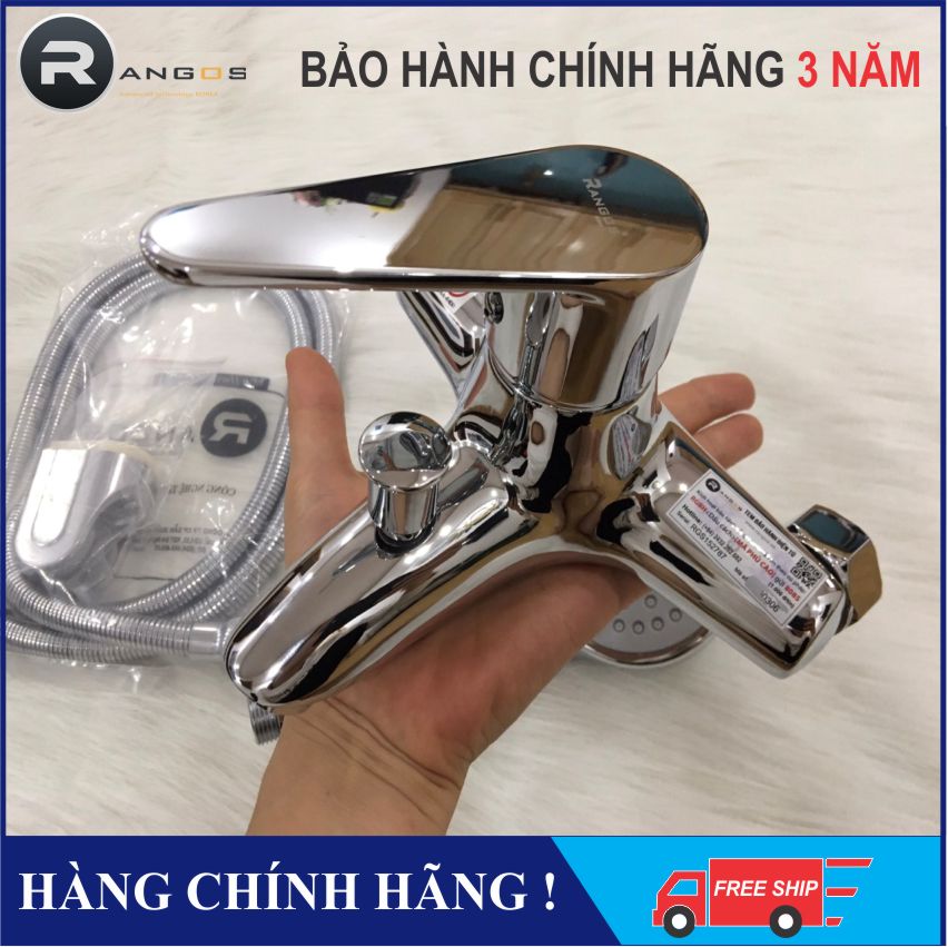 Bộ sen tắm Rangos RG-01S kèm đầy đủ phụ kiện