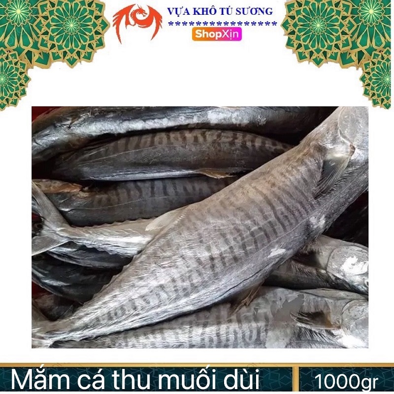 Mắm cá thu hương làm các món chưng ngon hết sẩy đặc sản mắm cá thu hương cà mau phan loại 1kg/ 500gram/ 250gram