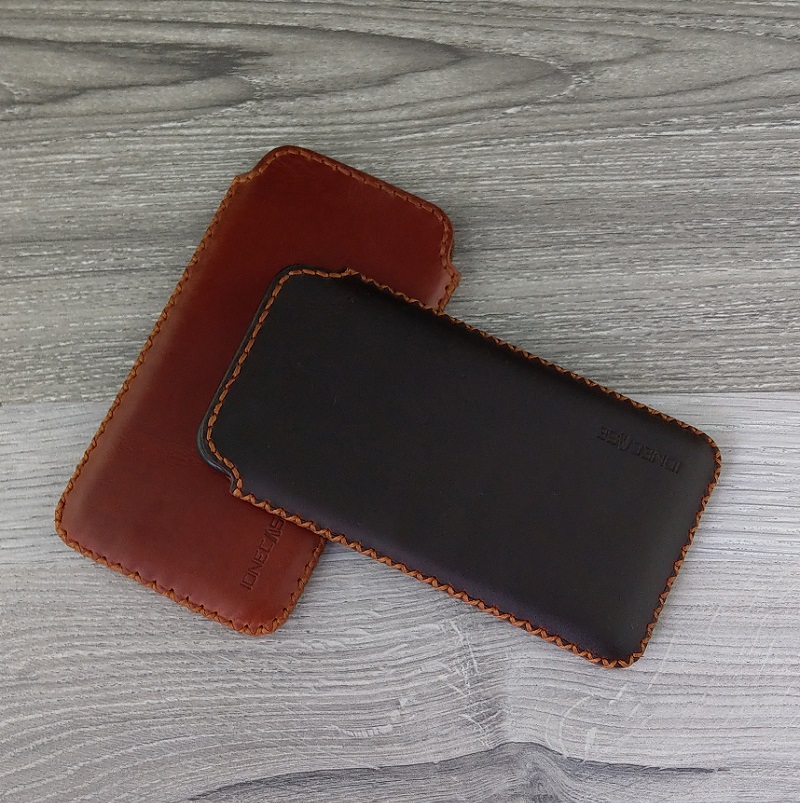 Bao da túi rút iphone x/xs da sáp