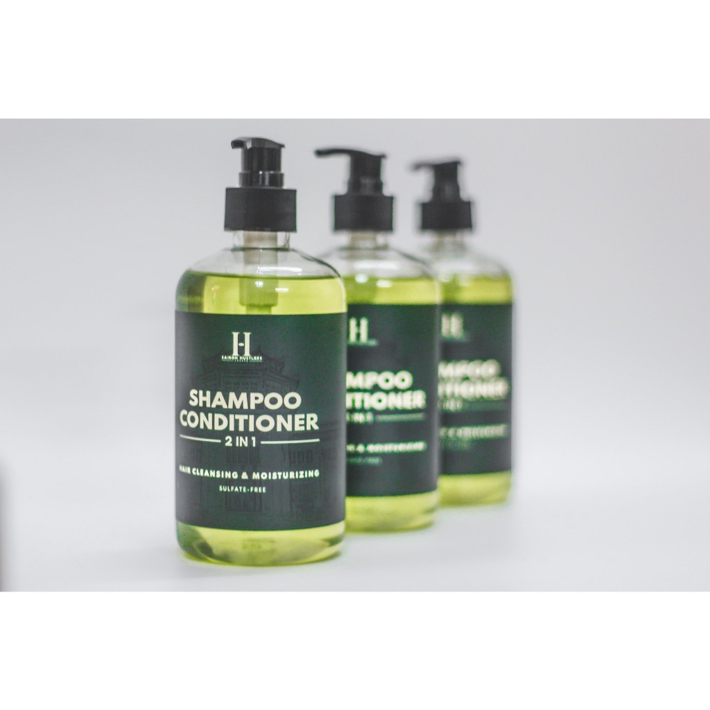 Dầu gội xả nam 2 in 1 Saigon Hustlers Shampoo & Conditioner 500ml