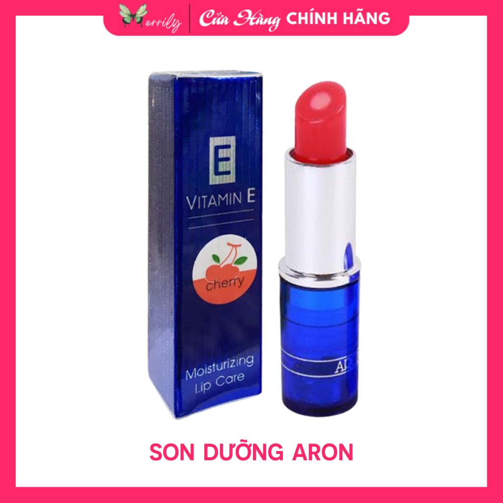 Combo 2 Cây Son dưỡng VitaminE Aron Thái Lan