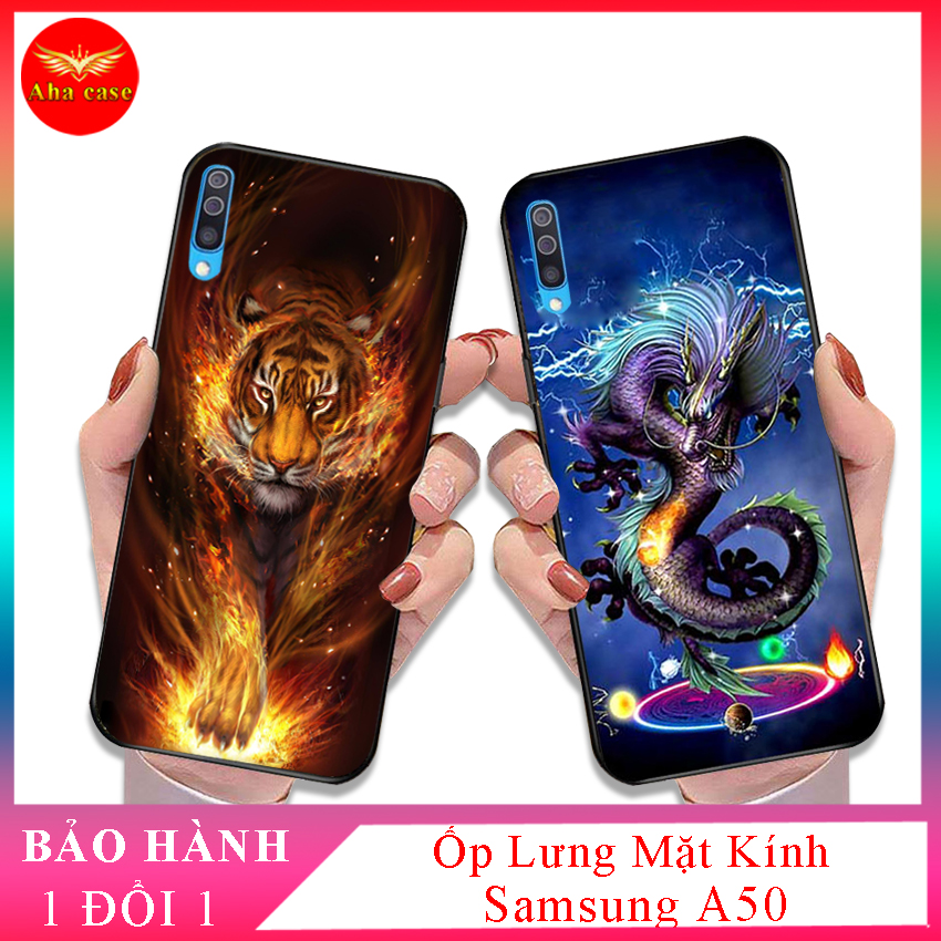 Ốp lưng Samsung A50, ốp điện th0ại mặt lưng kính KÍNH IN HÌNH chống trầy xước, đẹp, ốp samsung a50 sắc nét siêu sang, Nâng tầm đẳng cấp