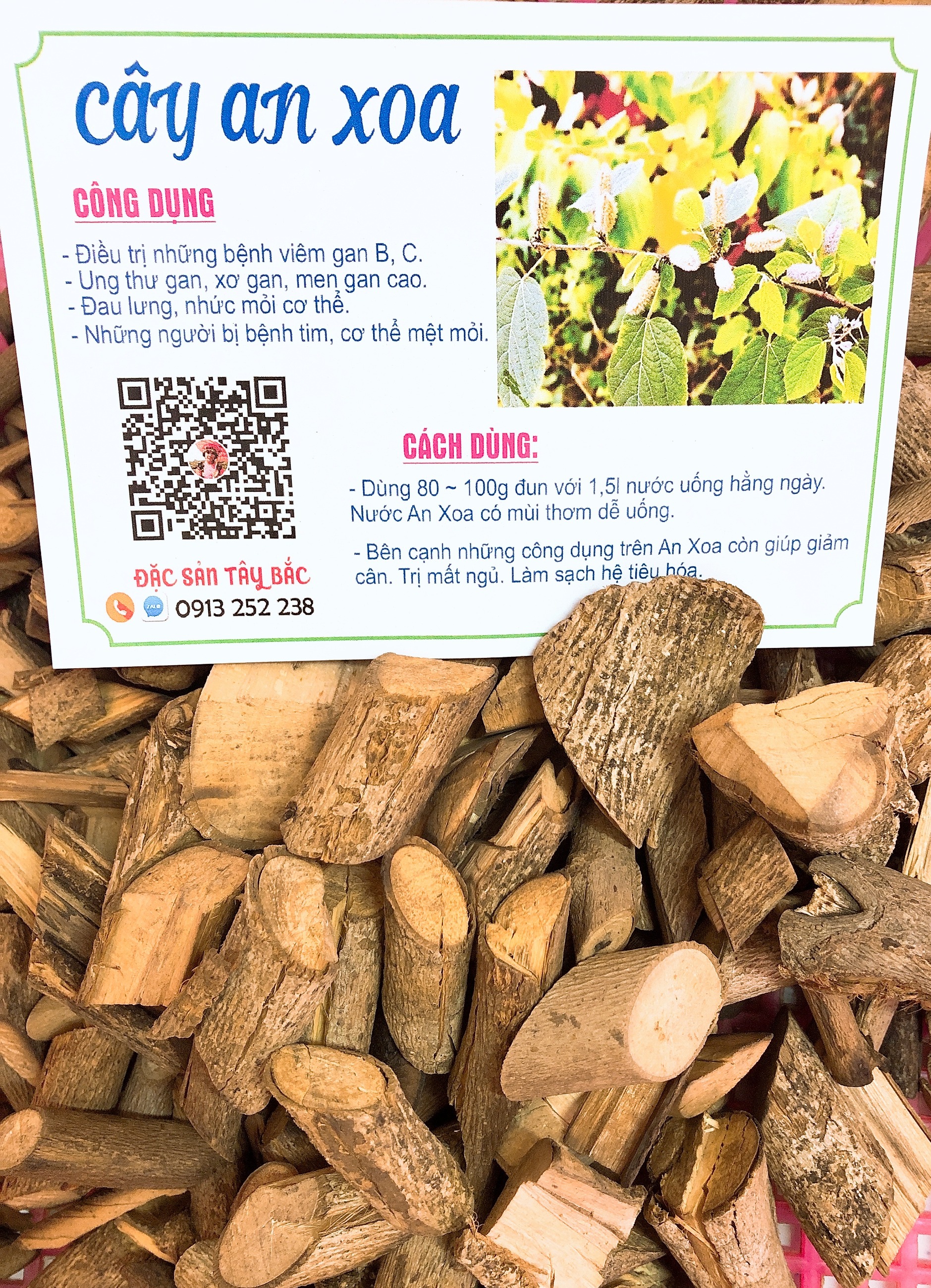 Cây an xoa đã sao vàng hạ thổ - combo 2kg