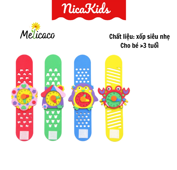 Đồng hồ đeo tay Handmade tự làm Melicaco