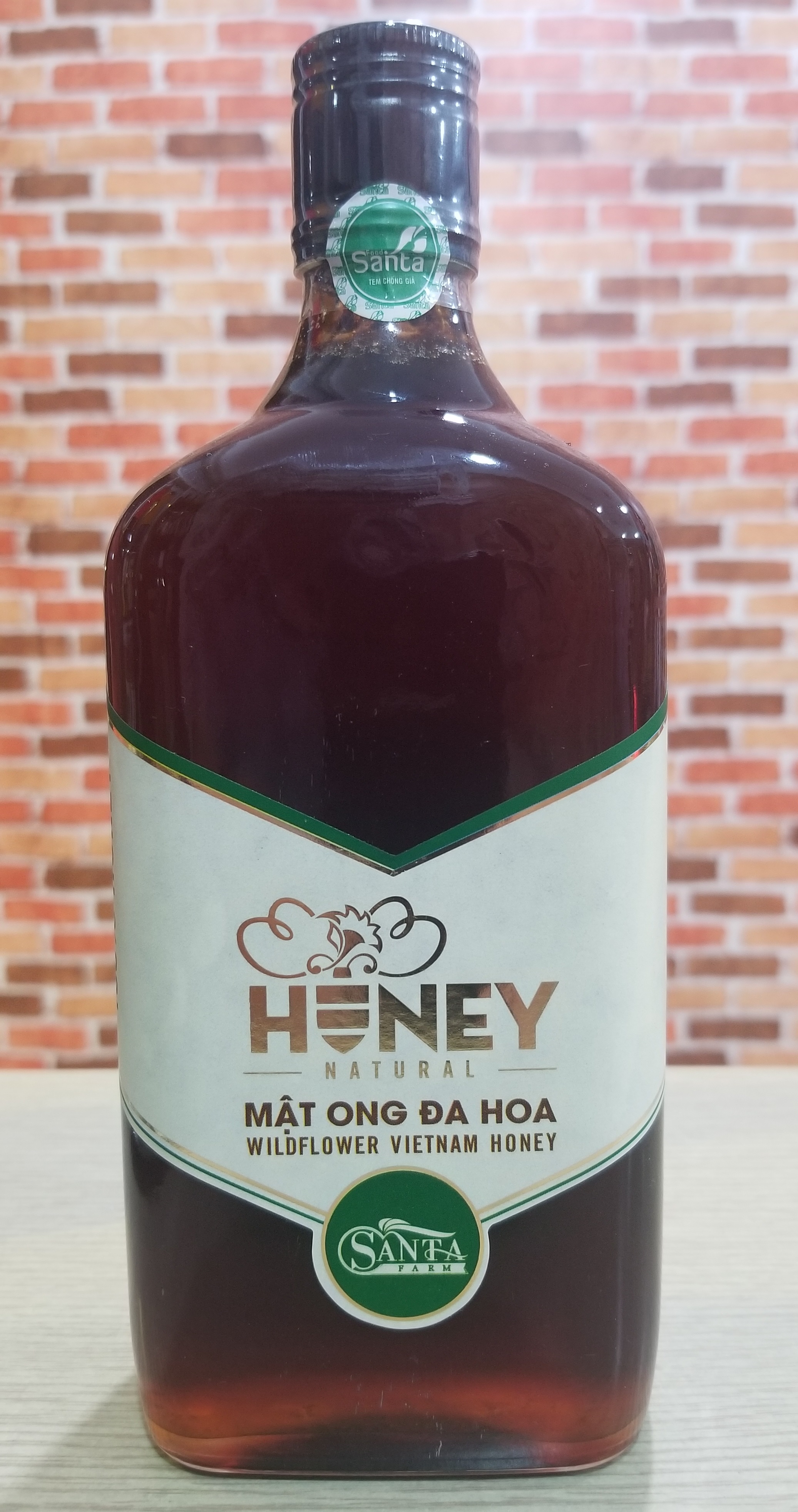 Mật ong đa hoa santa farm 600ml