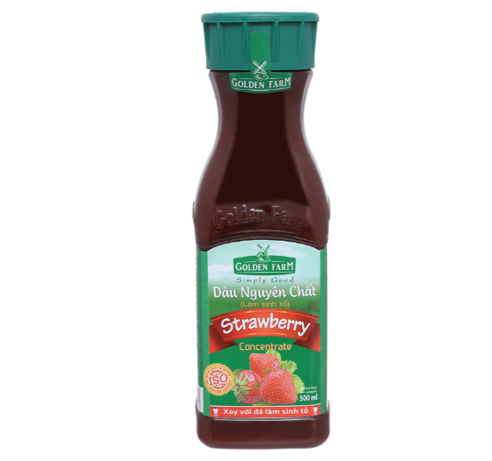 Sinh tố dâu Golden Farm 500ml