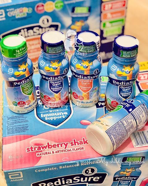 Sữa nước Pediasure vị vani và dâu 237ml cho bé