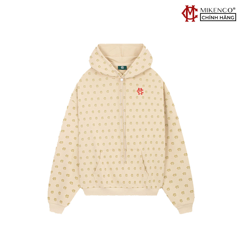 Áo nỉ có mũ mikenco monogram hoodie s22