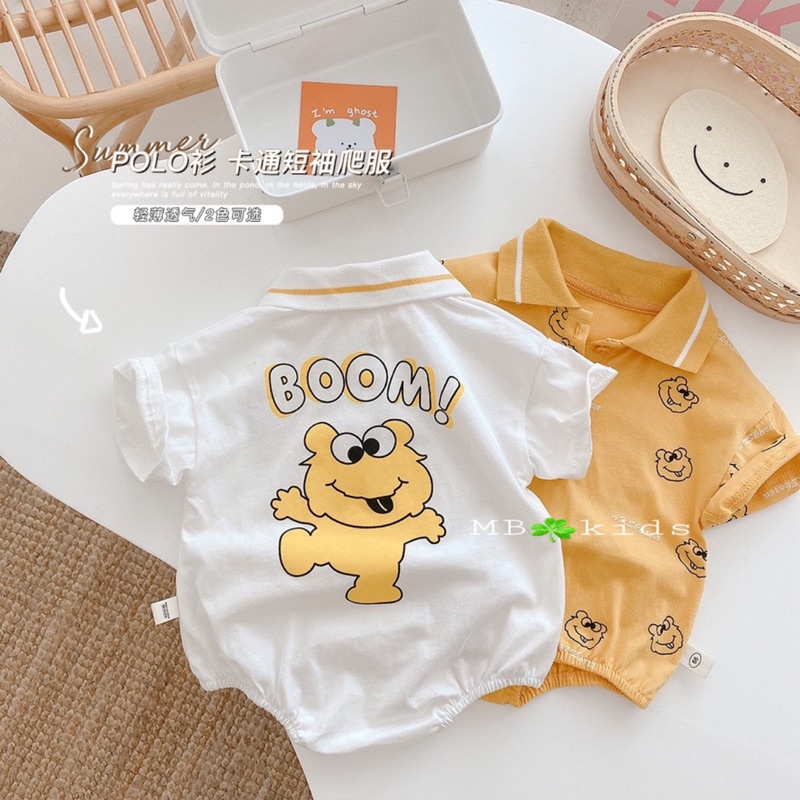 Body bé trai, body hình thú dễ thương cho bé 3-13kg
