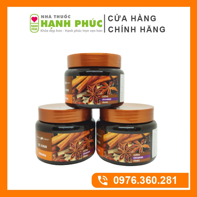 Tẩy da chết toàn thân quế hồi cà phê nga 380g - tẩy tế bào chết body quế hồi của nga