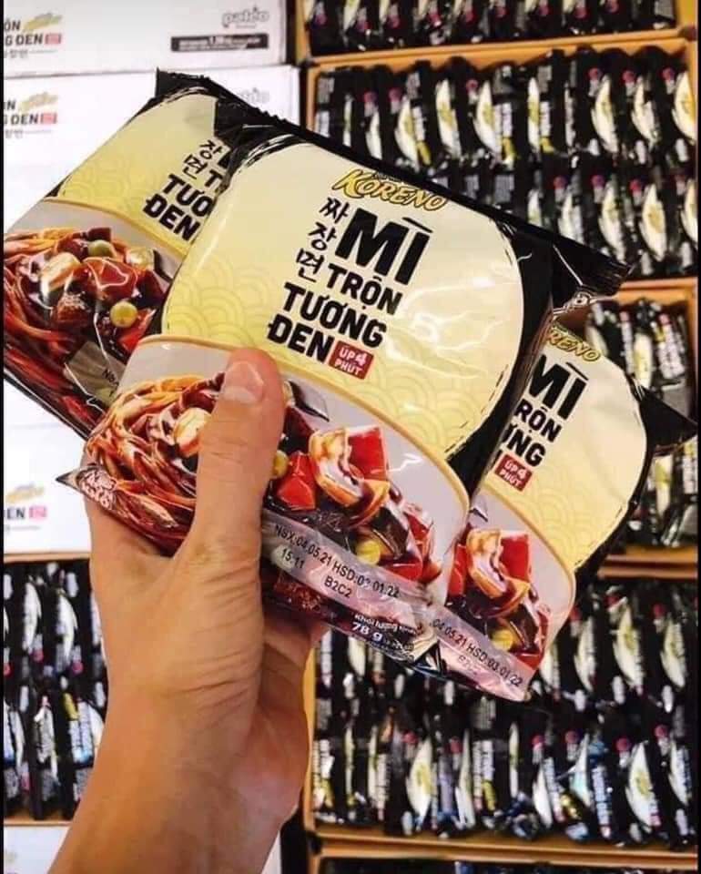 Mì trộn tương đen KORENO thùng 20 gói x 78g