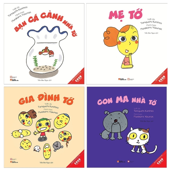 Fahasa - combo sách hay ehon nhật bản: gia đình tớ