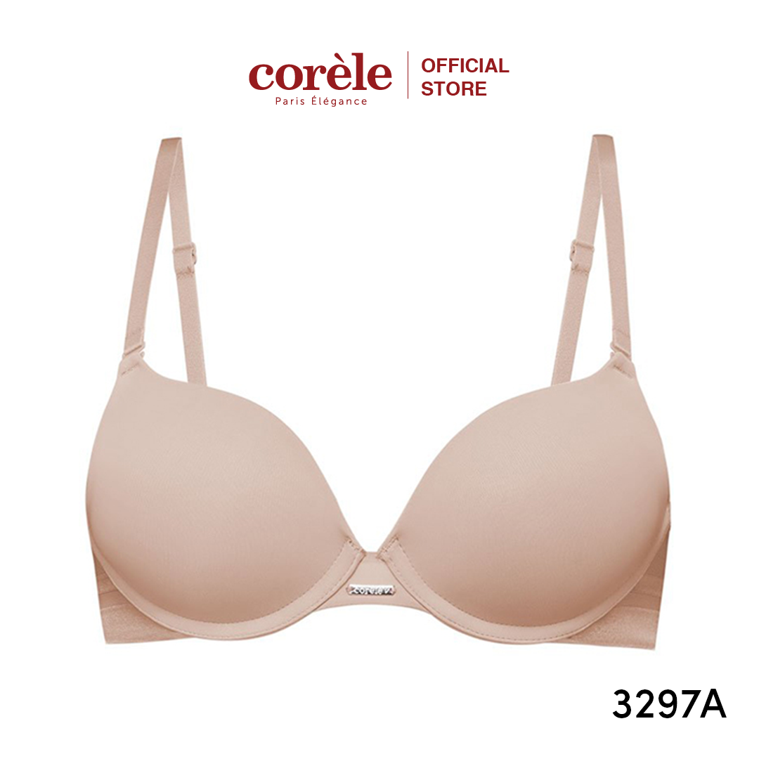 - áo ngực cúp 3 múi mút dày có gọng corèle v pháp - 3297a