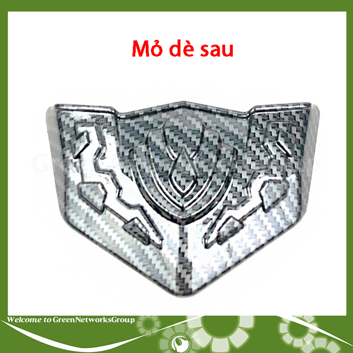 [HCM]Ốp mỏ dè carbon trước sau xe AIRBLADE 2020 Greennetworks