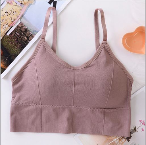 Áo Bra Nữ Thể Thao 2 Dây Tập Gym Yoga, Mặc Trong Croptop, Mặc đi biển, Đệm dày dặn chắc chắn, Áo co giãn tốt