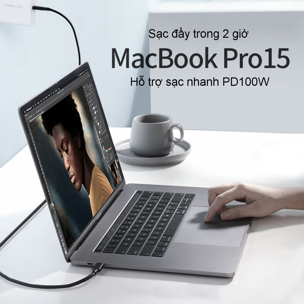 Cáp sạc nhanh 2 đầu USB type C 3.1 hỗ trợ PD100W, dòng 5A, tốc độ truyền dữ liệu 10Gpbs, độ phân giải 4K 60HZ Video Output dài 1m UGREEN US266 50232 Cáp sạc nhanh 2 đầu USB type C 3.1 hỗ trợ PD100W, dòng 5A, tốc độ truyền dữ liệu 10Gpbs, độ phân giải 4K 60HZ Video Output dài 1m UGREEN US266 50232