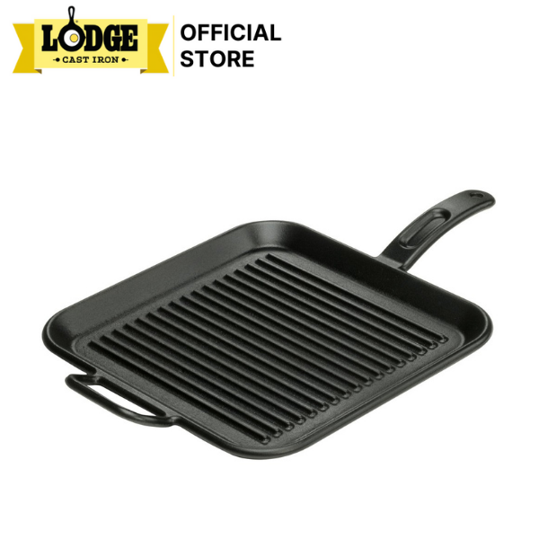 Lodge - chảo gang nướng hình vuông - 30.48cm