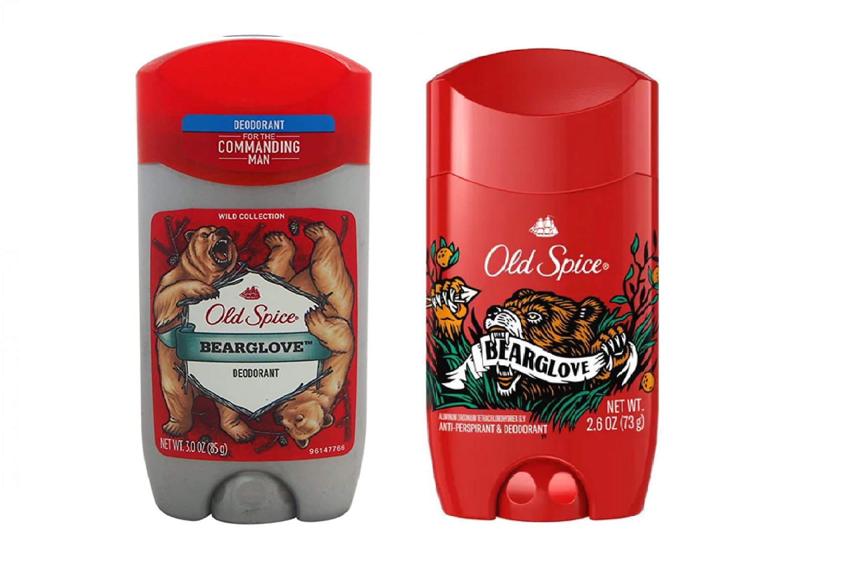 Lăn khử mùi sáp cho nam Old Spice Wild Collection Men's Deodorant Bearglove 73g/85g