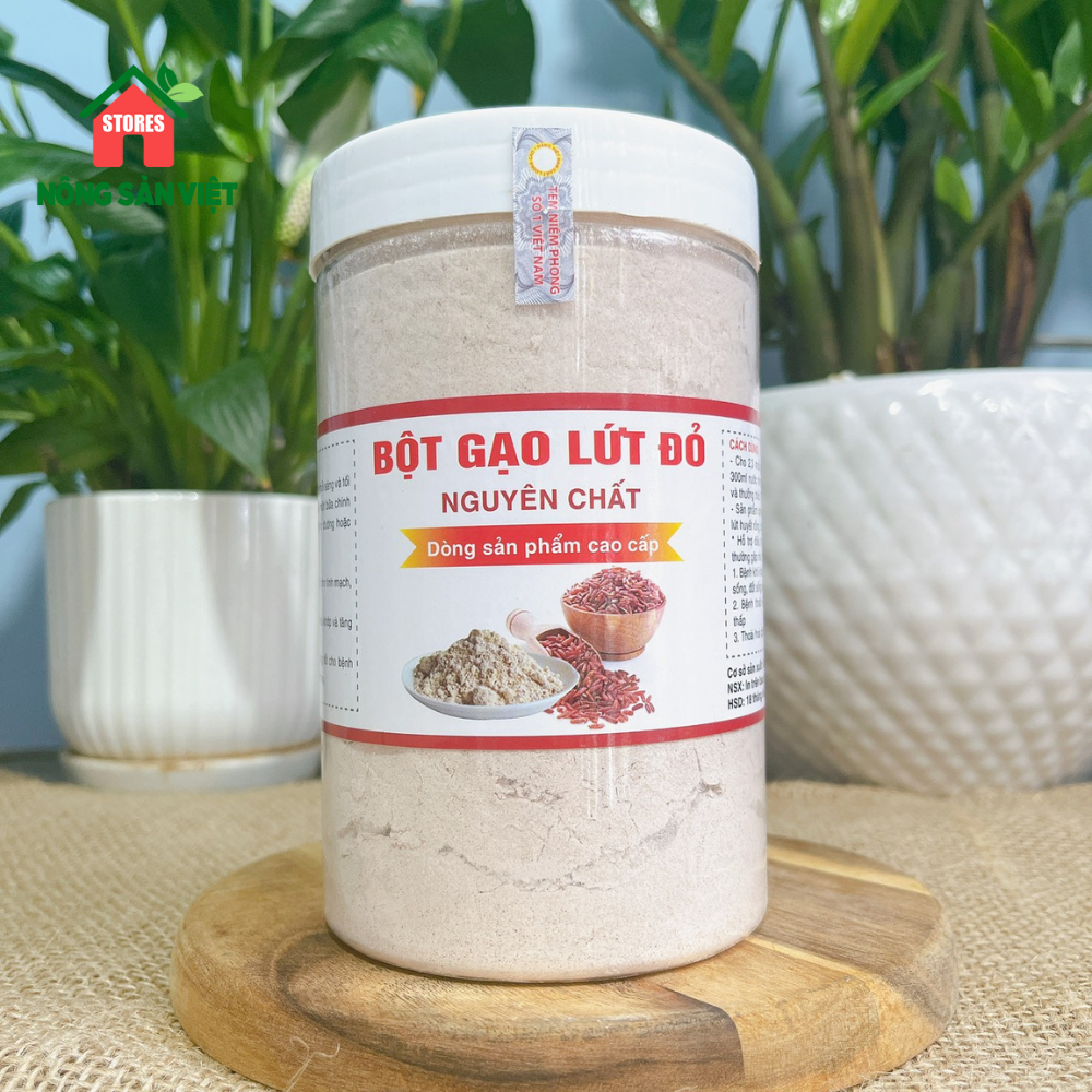 Bột Gạo Lứt Huyết Rồng 500gr Cao Cấp, Bột Gạo Lứt Giảm Cân Tốt Cho Sức Khỏe