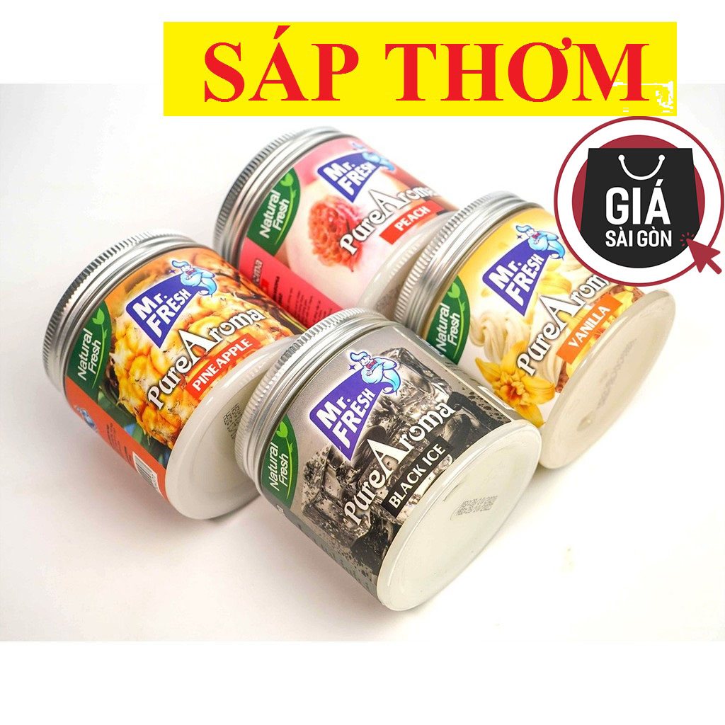 Sáp thơm phòng khử mùi Mr. Fresh 230g (nhiều mùi lựa chọn) [Cam kết chính hãng] GSG823