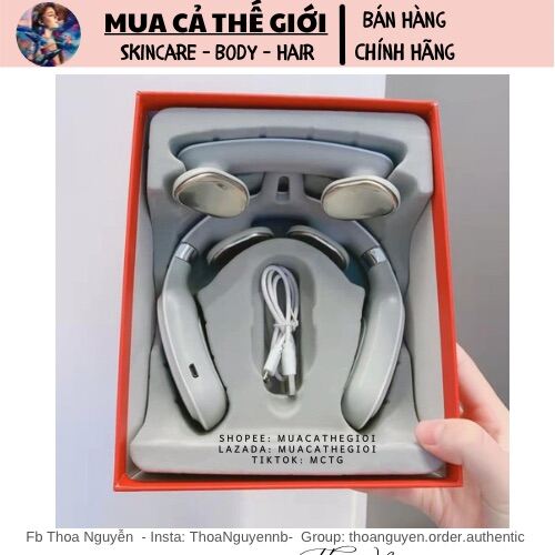 Máy massage cổ vai gáy konka 4 xung điện 16 chế độ