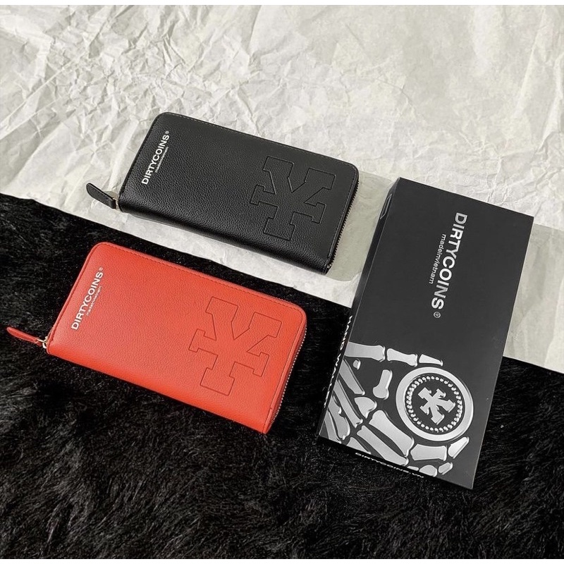 Ví dài DirtyCoins Y Logo Zip Wallet