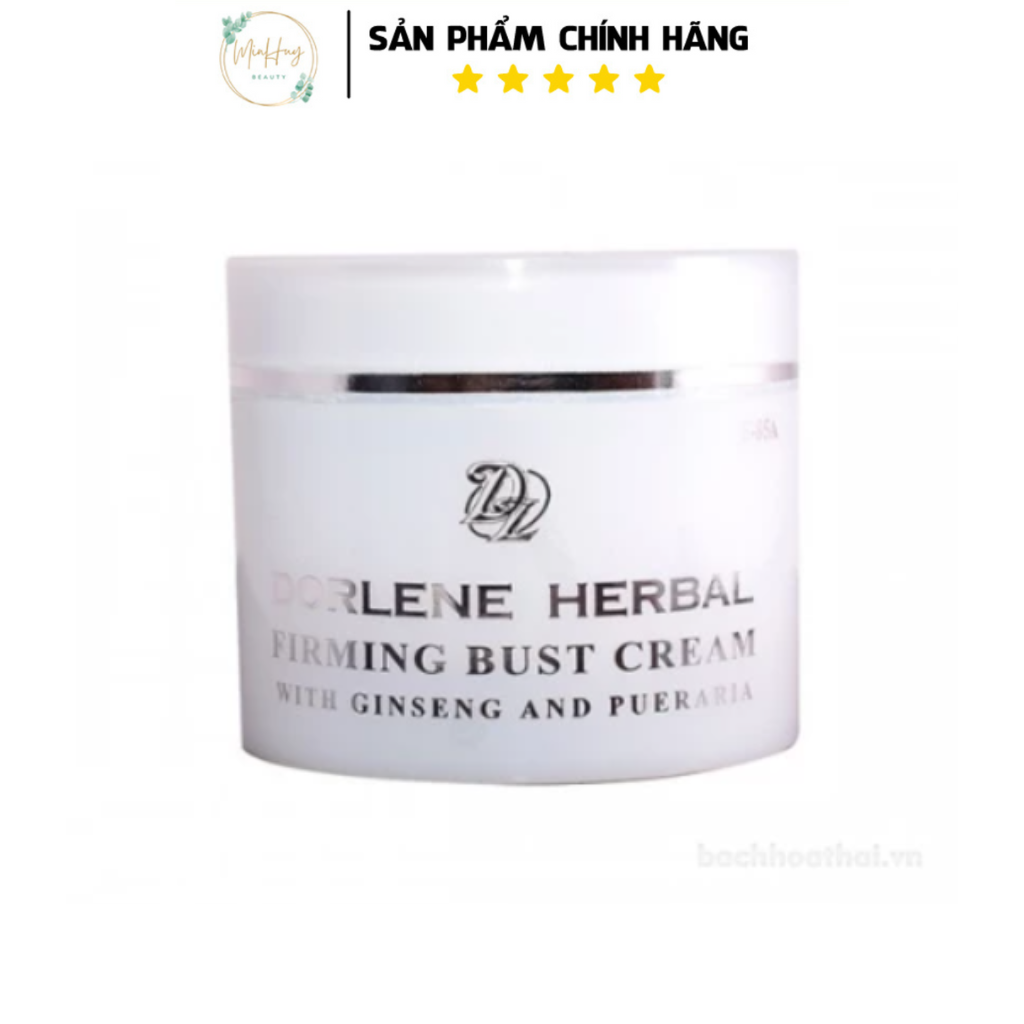 Kem nở ngực Dorlene Herbal Thái Lan 100g, Kem massage tăng vòng 1 Dorlene Herbal 100g Thái Lan