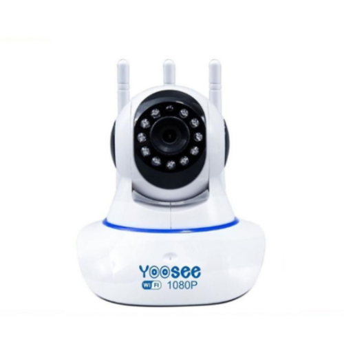 Camera wifi trong nhà Yoosee Z02S 2.0 Full HD, 3 râu, xoay 360 độ , tương tác 2 chiều, hỗ trợ thẻ nhớ lên đến 128G, cảnh báo chuyển động – Hàng nhập khẩu