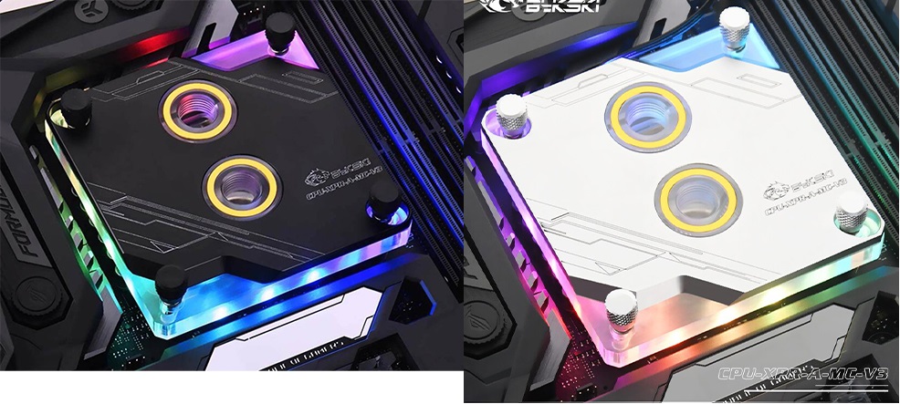 Đế tản nhiệt nước custom block cpu bykski cpu-xpr-a-mc-v3