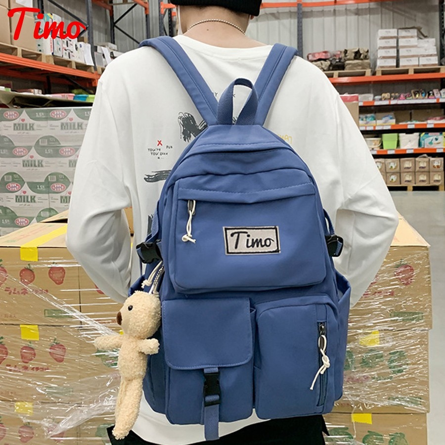 ∏✼♤ Balo nữ nam Balo đi học phong cách ulzang đẹp cá tính nhiều ngăn đựng laptop đi chơi ULZ0025