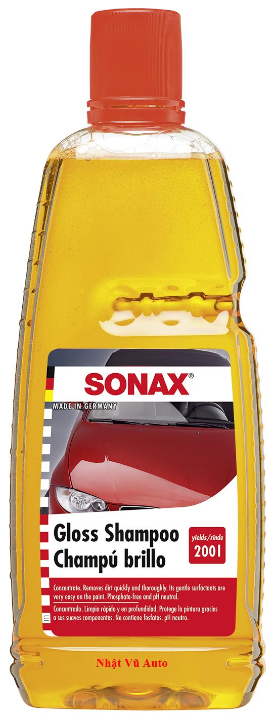 [HCM]Nước rửa xe Sonax Gloss Shampoo 1000ml (Vàng)
