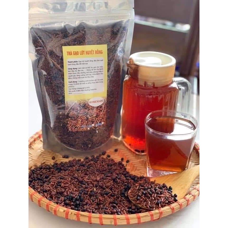 1KG TRÀ GẠO LỨT - ĐẬU ĐEN THỨC UỐNG GIẢM CÂN VÓC DÁNG THON GỌN