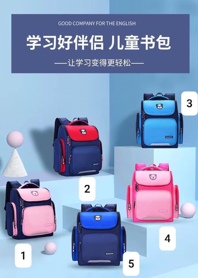 Balo chống gù chống gù, thiêt kế vải thoáng khí, giảm độ nặng của đôi vai, vạch phản quang, chống nước, chống xước