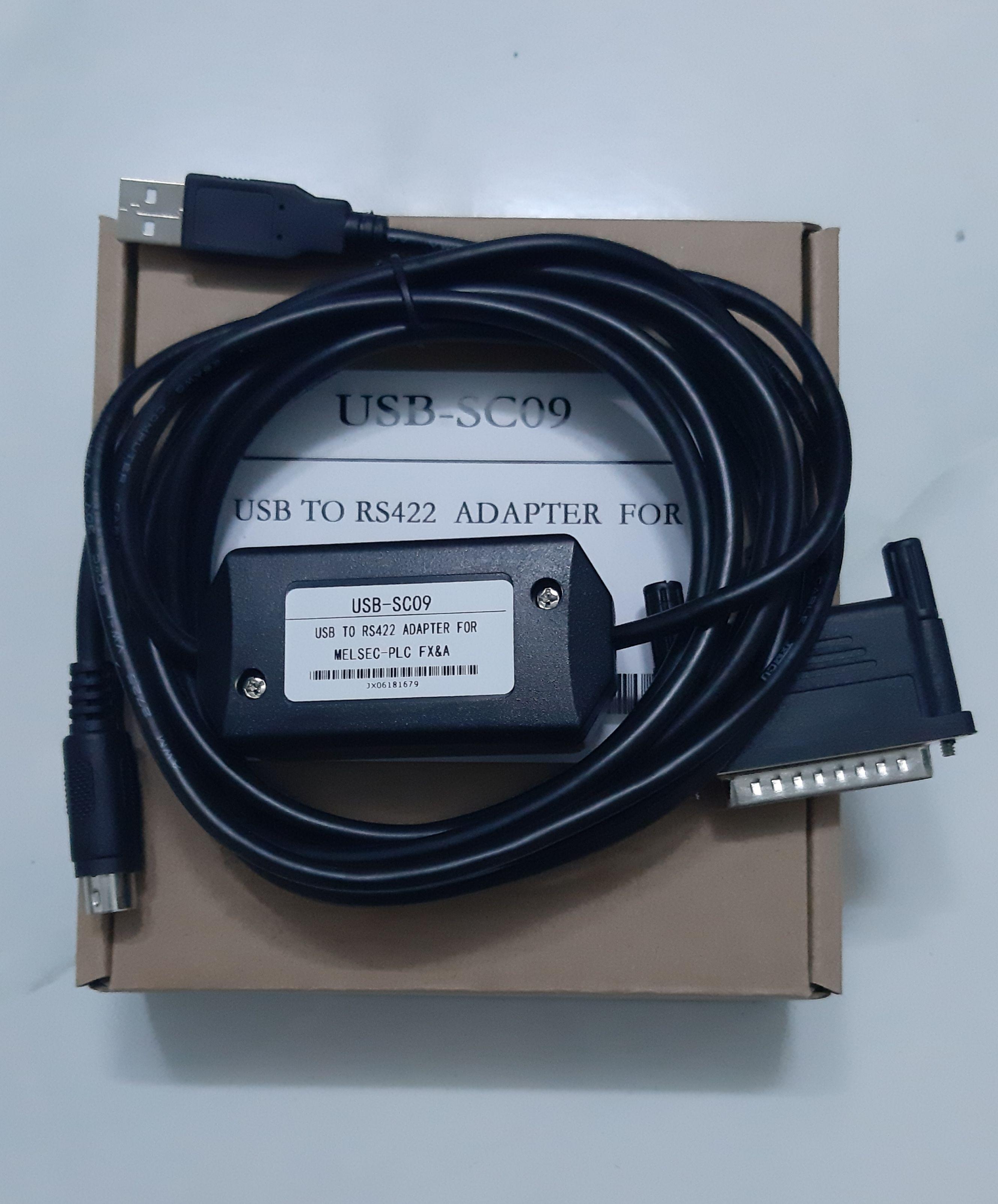 [HCM]Cáp lập trình USB-SC09 cho PLC Mitsubishi FX A