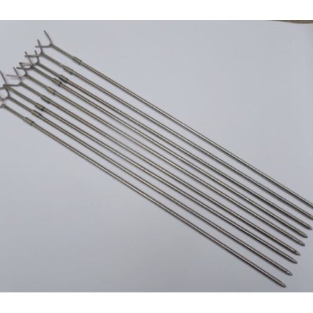 H31. chống cần inox xoay rút 1m5 cao cấp