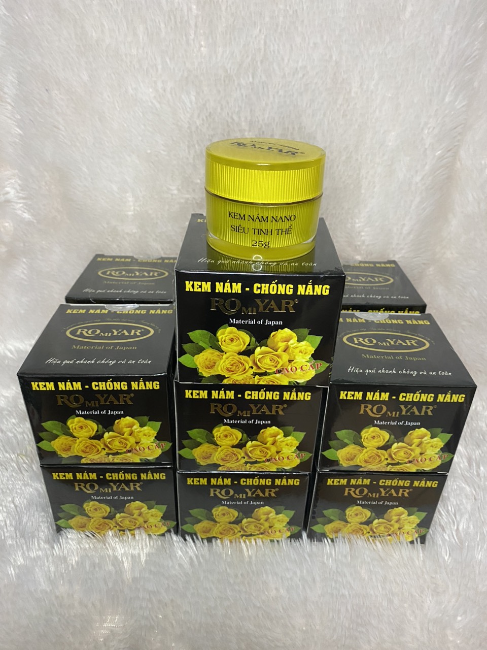 Sỉ 12 hủ kem nám-chống nắng cao cấp 25g romiyar
