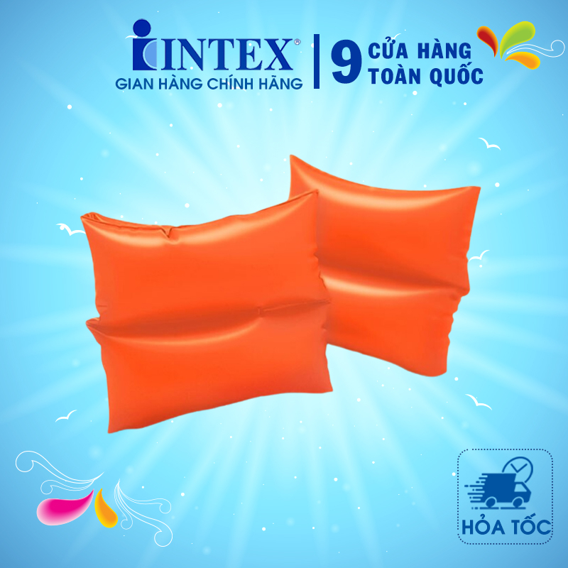 Phao bơi tay intex đỏ 59642