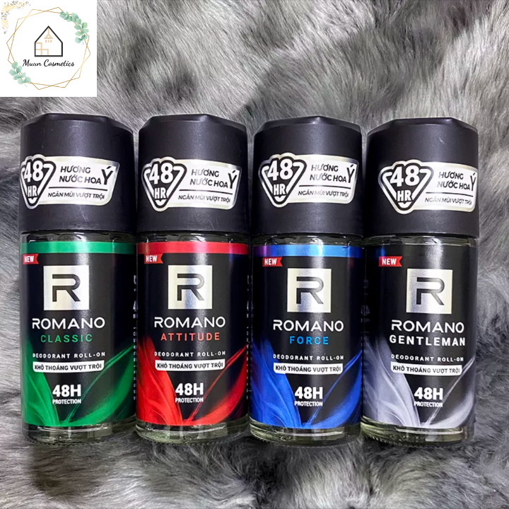 Lăn khử mùi romano cao cấp hương nước hoa 50ml